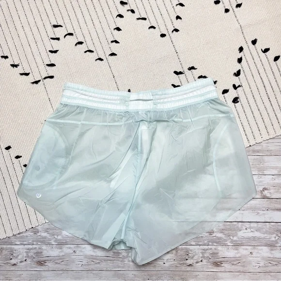 Lululemon Step Out High Rise Shorts 3” Ocean Air Size 12 NWT - Picture 7 of 10